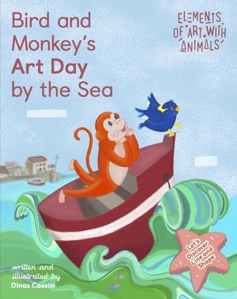 Couverture du livre « Birds and monkey's art day by the sea » de Cassim Dinaz aux éditions National Gallery Singapore