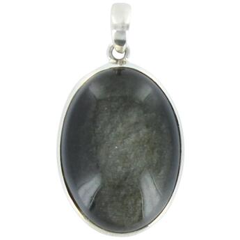 Couverture du livre « Pendentif avec carte obsidienne doree argent - tranche 2,5 a 3 cm » de  aux éditions Dg-exodif