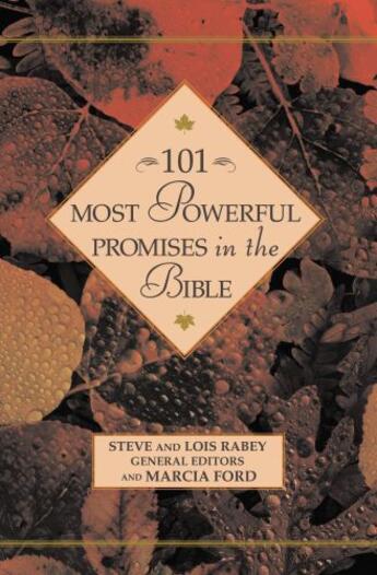 Couverture du livre « 101 Most Powerful Promises in the Bible » de Ford Marcia aux éditions Faitwords
