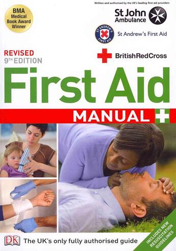 Couverture du livre « FIRST AID MANUAL » de  aux éditions Dorling Kindersley Uk