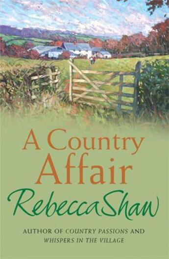 Couverture du livre « A Country Affair » de Shaw Rebecca aux éditions Orion Digital
