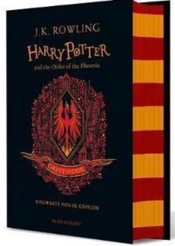 Couverture du livre « Harry potter and the order of the pheonix - gryffindor edition (relie) » de J. K. Rowling aux éditions Bloomsbury