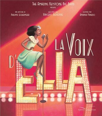 Couverture du livre « La voix d'ella - livre cd » de Philippe Lechermeier aux éditions Gautier Languereau