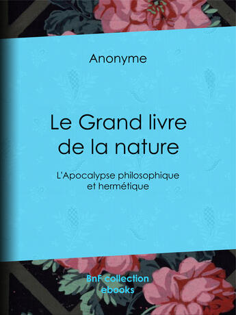 Couverture du livre « Le Grand livre de la nature » de Oswald Wirth aux éditions Epagine