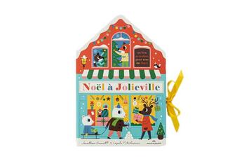 Couverture du livre « Noël à Jolieville » de Jonathan Emmett et Ingela Peterson Arrhenius aux éditions Marcel Et Joachim