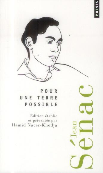 Couverture du livre « Pour une terre possible » de Jean Senac aux éditions Points