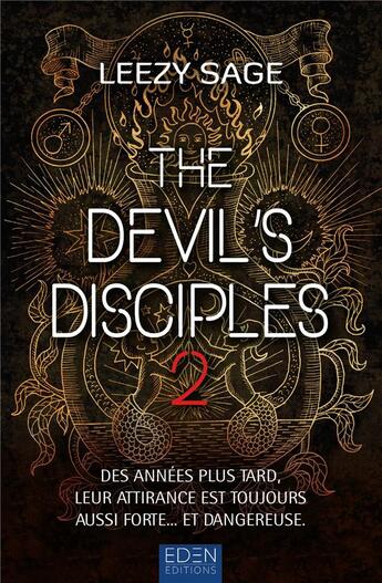 Couverture du livre « The devil's disciple Tome 2 » de Leezy Sage aux éditions Eden City Editions