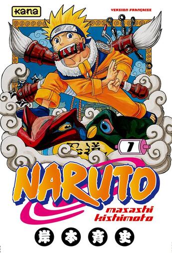 Couverture du livre « Naruto Tome 1 » de Masashi Kishimoto aux éditions Kana