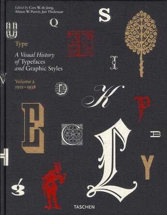 Couverture du livre « Type book t.2 ; 1900-1938 » de  aux éditions Taschen