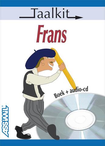 Couverture du livre « Taalkit frans ; boeck + audio-cd » de  aux éditions Assimil