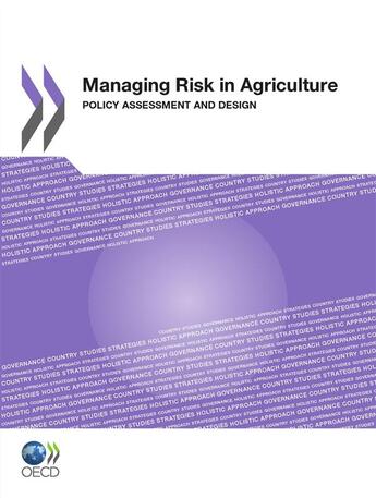 Couverture du livre « Managing risk in agriculture » de  aux éditions Oecd