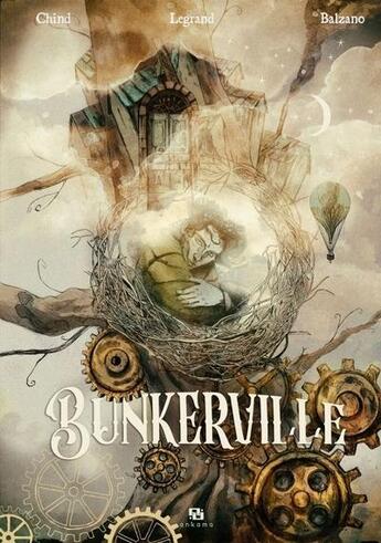 Couverture du livre « Bunkerville » de Vincenzo Balzano et Chind et Legrand aux éditions Ankama