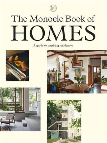 Couverture du livre « The monocle book of homes » de  aux éditions Thames & Hudson