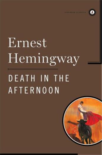 Couverture du livre « Death in the afternoon » de Ernest Hemingway aux éditions Editions Racine