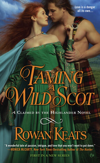 Couverture du livre « Taming a Wild Scot » de Keats Rowan aux éditions Penguin Group Us