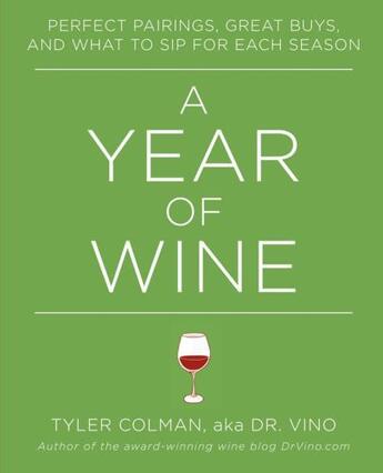 Couverture du livre « A Year of Wine » de Colman Tyler aux éditions Gallery Books