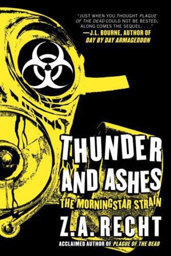 Couverture du livre « Thunder and Ashes » de Recht Z A aux éditions Gallery Books