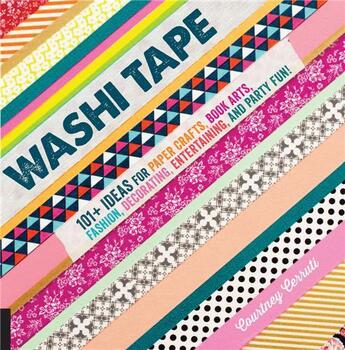 Couverture du livre « WASHI TAPE » de Courtney Cerruti aux éditions Aurum