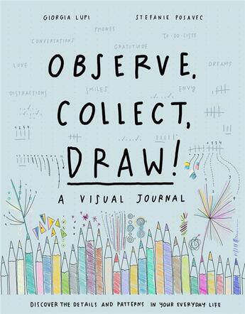 Couverture du livre « Observe, collect, draw ! a visual journal » de  aux éditions Princeton Architectural