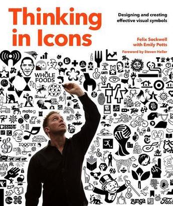 Couverture du livre « Thinking in icons » de  aux éditions Rockport