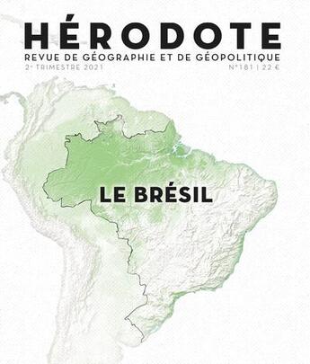 Couverture du livre « Herodote - numero 181 » de Revue Hérodote aux éditions La Decouverte