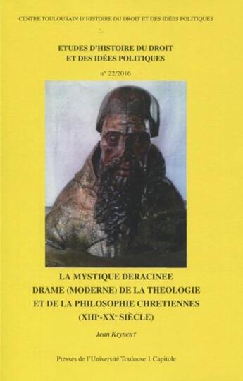 Couverture du livre « La mystique déracinée » de Jean Krynen aux éditions Putc