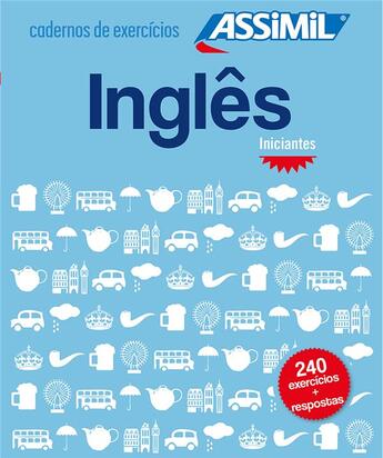 Couverture du livre « Cahier ingles iniciantes » de Helene Bauchart aux éditions Assimil