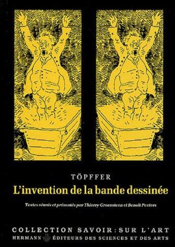 Couverture du livre « Invention de la bande dessinée » de Rodolphe Topffer aux éditions Hermann