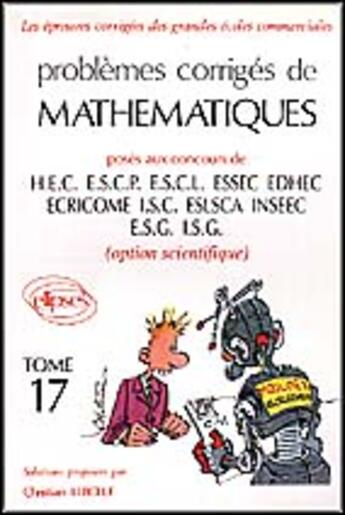 Couverture du livre « Mathematiques hec 1995 - tome 17 (option scientifique) » de Leboeuf/Guegand aux éditions Ellipses