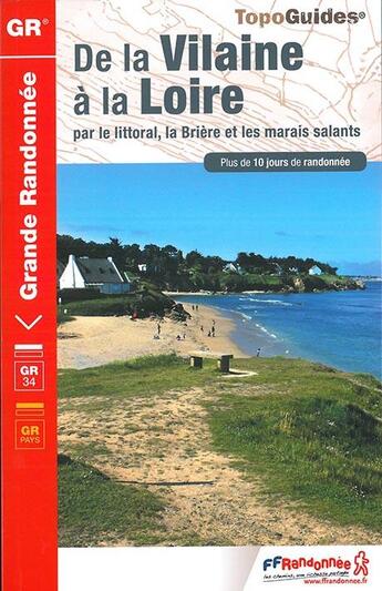 Couverture du livre « De la Vilaine à la Loire » de  aux éditions Ffrp