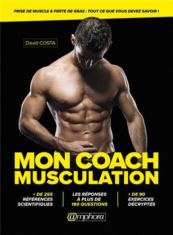 Couverture du livre « Mon coach musculation » de Costa David aux éditions Amphora