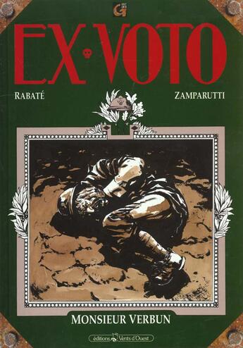 Couverture du livre « Ex-Voto : Monsieur Verbun » de Zamparutti/Rabate aux éditions Vents D'ouest