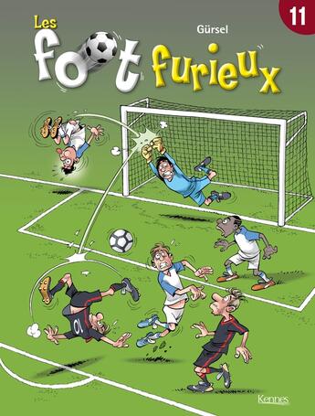 Couverture du livre « Les Foot Furieux Tome 11 » de Gurcan Gursel aux éditions Les 3 As