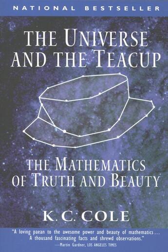 Couverture du livre « The Universe and the Teacup » de Cole K C aux éditions Houghton Mifflin Harcourt