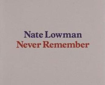 Couverture du livre « Nate lowman » de Paul Alexander aux éditions Rizzoli