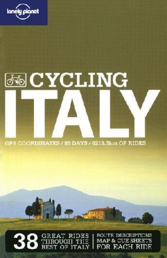 Couverture du livre « Cycling Italy (2e édition) » de  aux éditions Lonely Planet France