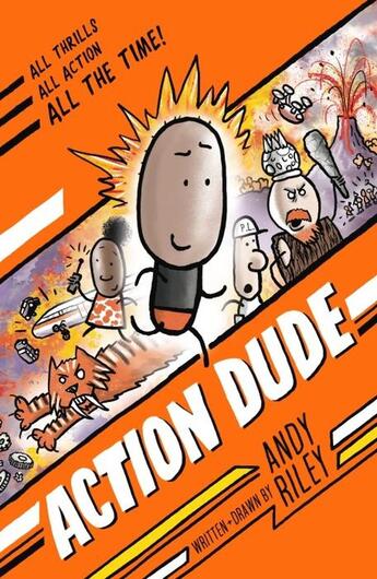 Couverture du livre « ACTION DUDE » de Andy Riley aux éditions Welbeck