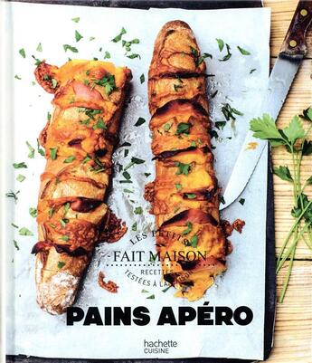 Couverture du livre « Pains apéro » de Stephanie De Turckheim aux éditions Hachette Pratique