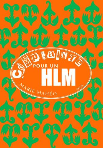 Couverture du livre « Complainte pour un HLM » de Marie Maheo aux éditions Seuil