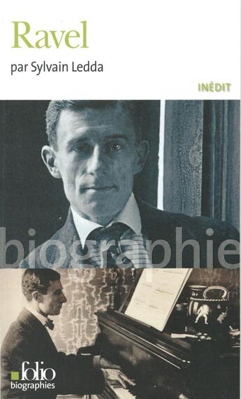 Couverture du livre « Ravel » de Sylvain Ledda aux éditions Folio