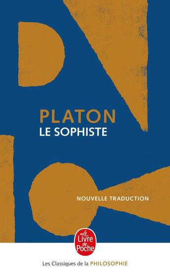 Couverture du livre « Le sophiste » de Platon aux éditions Le Livre De Poche