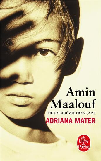 Couverture du livre « Adriana Mater » de Amin Maalouf aux éditions Le Livre De Poche