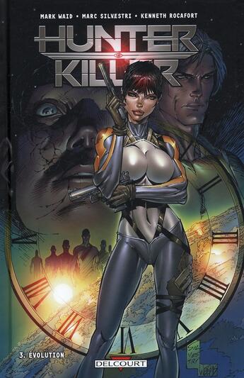 Couverture du livre « Hunter killer t.3 ; évolution » de Marc Waid et Marc Silvestri aux éditions Delcourt