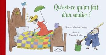 Couverture du livre « Qu'est-ce qu'on fait d'un soulier ? » de Maurice Sendak et Beatrice Schenck De Regniers aux éditions Circonflexe