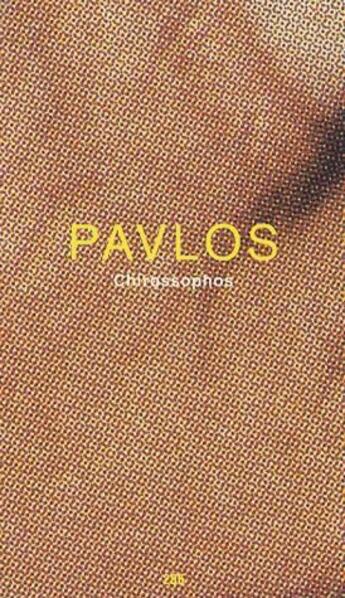Couverture du livre « Chirossophos » de Pavlos aux éditions Jannink