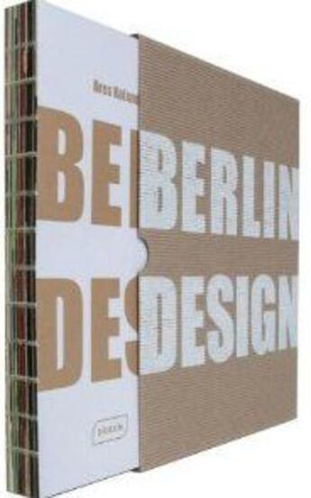 Couverture du livre « Berlin design » de Ares Kalandides aux éditions Braun