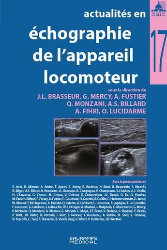 Couverture du livre « Actualités en échographie de l'appareil locomoteur t.17 » de  aux éditions Sauramps Medical