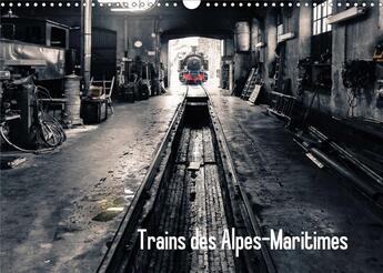 Couverture du livre « Trains des alpes martimes calendrier mural 2020 din a3 horizontal - merveilles des trains a vapeur » de Photographe Rog aux éditions Calvendo