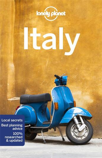 Couverture du livre « Italy (15e édition) » de Collectif Lonely Planet aux éditions Lonely Planet France