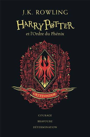 Couverture du livre « Harry Potter et l'ordre du phénix » de J. K. Rowling aux éditions Gallimard-jeunesse